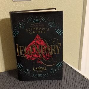 Legendary by Stephanie Garber - Black Hardcover Novel